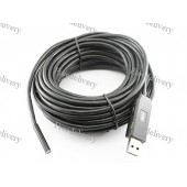 10м USB камера, 640x480, бороскоп, эндоскоп, 5.5мм 10м USB камера, 640x480, бороскоп, эндоскоп, 5.5мм