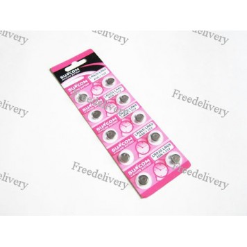 10x Батарейка таблетка AG6 LR920 LR69, алкалайн, 1 упаковка