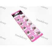 10x Батарейка таблетка AG8 LR1120 LR55, алкалайн, 1 упаковка