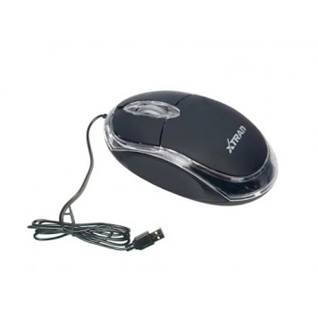 USB оптическая мышь проводная Xtran XT-610, 800dpi, для ноутбука и ПК