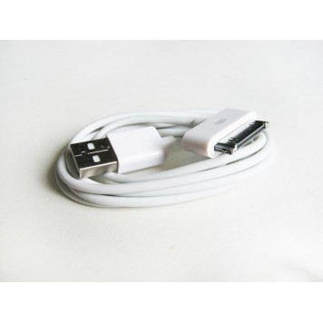 USB дата кабель для Iphone 2g 3g 4 4s, Ipod, белый