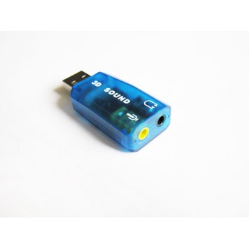 USB Звукова карта, 5.1 3D