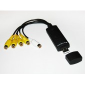 4-канальная USB карта видеозахвата EasyCap 4-канальная USB карта видеозахвата EasyCap