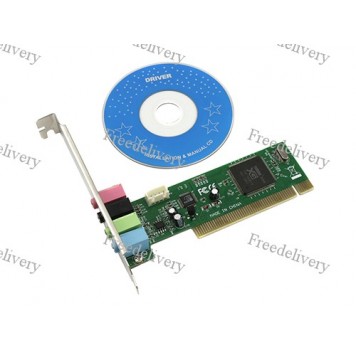 PCI 4 канальная звуковая карта