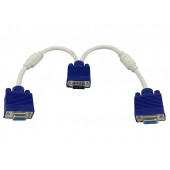 VGA на 2 VGA спліттер, розгалужувач, комутатор 3 + 6 з ферритами VGA на 2 VGA спліттер, розгалужувач, комутатор 3 + 6 з ферритами