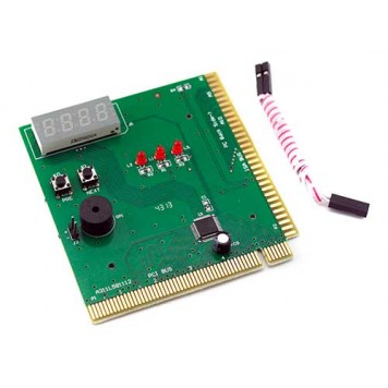 POST карта PCI ISA 4 цифры анализатор неисправности ПК