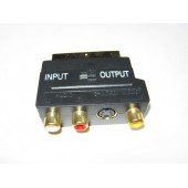 RGB Scart - Композитний RCA + S-Video перехідник RGB Scart - Композитний RCA + S-Video перехідник