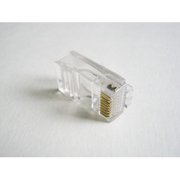 Вид знизу на коннектор RJ45-2