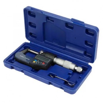 Комплект поставки цифрового микрометра 0-25мм-1