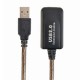 USB 2.0 удлинитель активный репитер, кабель AM - AF, 10м