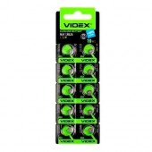 Батарейка таблетка Videx AG4 LR626 LR66, алкалайн, 10 шт Батарейка таблетка Videx AG4 LR626 LR66, алкалайн, 10 шт