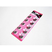 10x Батарейка таблетка AG12 LR1142 LR43, алкалайн, 1 упаковка