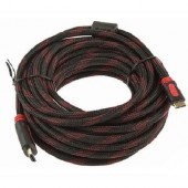 Кабель HDMI - HDMI 10м v1.4 позолочений в обплетенні Кабель HDMI - HDMI 10м v1.4 позолочений в обплетенні