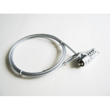 Замок для ноутбука кодовий, трос ланцюг