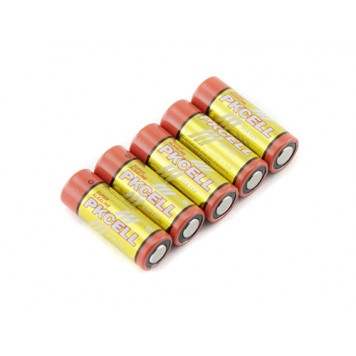 Вид на 5 x Батарейка 12V 23A MS21 VR22 A23 V23GA з боку негативного полюса-1