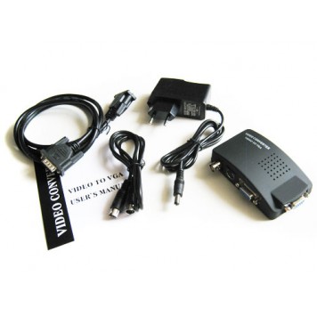 Комплект поставки BNC, S-Video - VGA монітор, відео конвертера-1