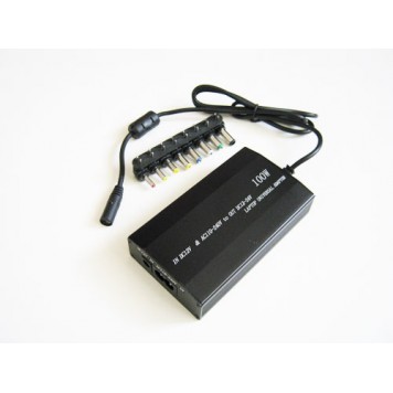 Блок живлення автомобільний мережа для ноутбука 12-24В 100Вт універсальний