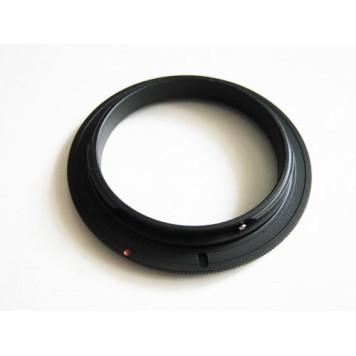 Реверсивный макро адаптер Canon EOS 58мм, кольцо