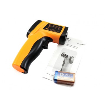 Комплект поставки лазерного ИК цифрового термометра, пирометра -50+550C-3