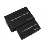 VGA подовжувач по UTP до 300 м, зі звуком, репітор  VGA подовжувач по UTP до 300 м, зі звуком, репітор