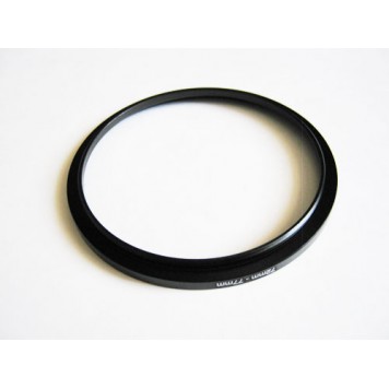 Вид на підвищувальне степ кільце 72-77мм з боку об'єктива-1