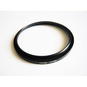 Вид на підвищувальне степ кільце 58-62мм з боку об'єктива-1