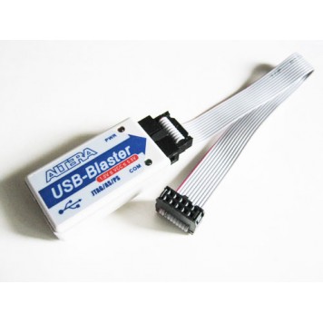 10-ти контактний шлейф JTAG з USB програматором Altera Blaster-4