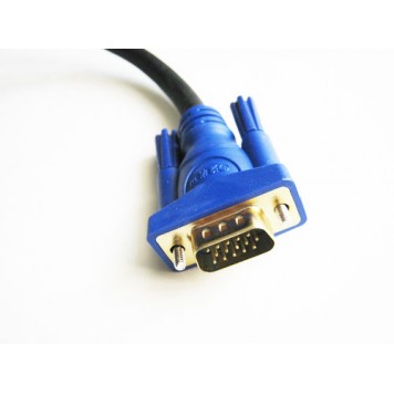 Роз'єм HD15P M кабелю VGA на VGA (тато-тато) 30 м-2