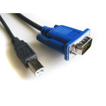 Разъемы кабеля со стороны KVM свича-3