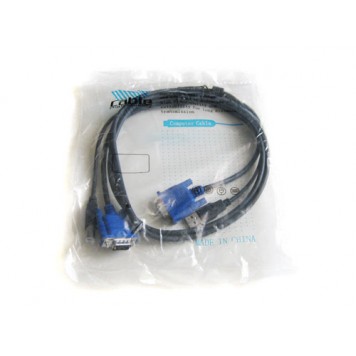 Кабель для KVM свича VGA + USB в упаковке-2