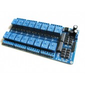 16 - канальний модуль реле 12V для Arduino PIC ARM 16 - канальний модуль реле 12V для Arduino PIC ARM