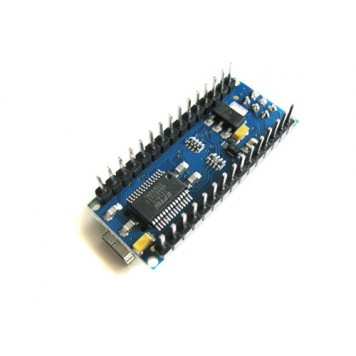 Плата для Arduino Nano V3.0 AVR ATmega328 P-20AU с установленными контактами сторона 2-2