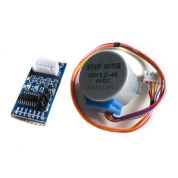 4-фазный шаговый мотор + ULN2003 драйвер, Arduino