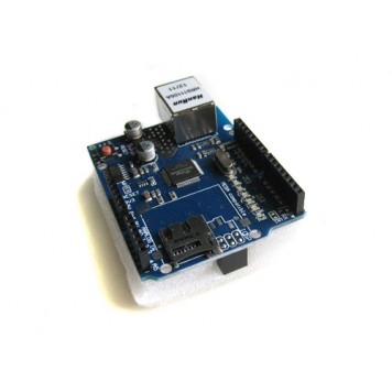 Інтерфейси мережевого модуля Ethernet Shield для Arduino W5100-1