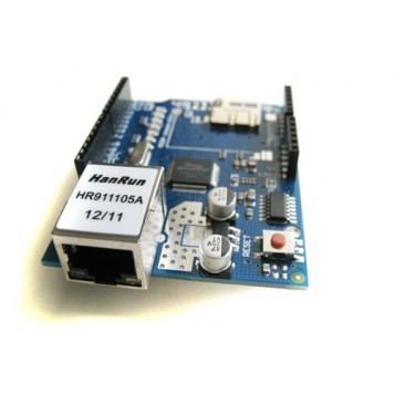 Роз'єм RJ45 мережевого модуля Ethernet Shield для Arduino W5100-3