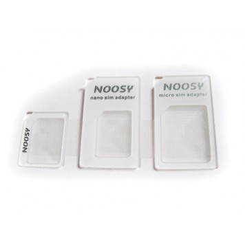 Набір перехідників для Nano, Micro Sim і Sim білого кольору-3