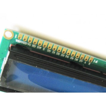 Контакти LCD 1602 модуля для Arduino РК дисплея-2