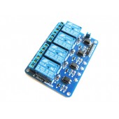 4-канальний модуль реле 5V для Arduino PIC ARM AVR 4-канальний модуль реле 5V для Arduino PIC ARM AVR