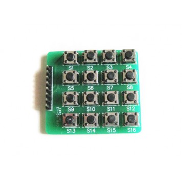 Кнопочная клавиатура, 4х4 матрица, для Arduino