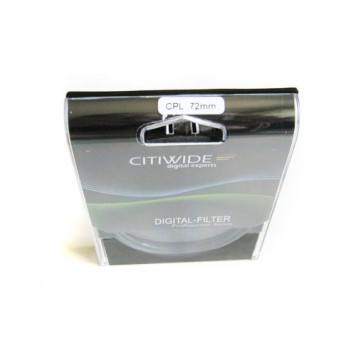Поляризационный CPL фильтр 72мм CITIWIDE