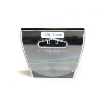 Поляризационный CPL фильтр 52мм CITIWIDE