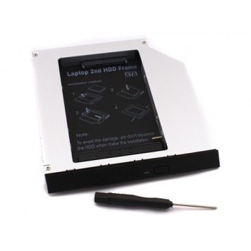 Адаптер на второй жесткий диск 2.5 SATA-SATA, 12.7