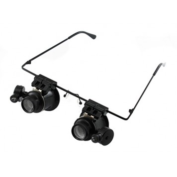 Збільшувальні окуляри 20х лупа , ювелірам , часовщикам