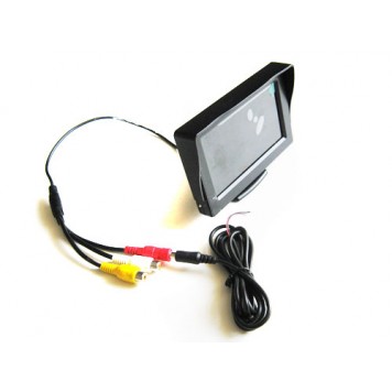 4.3 монітор для підключення камери заднього виду з кабелем живлення-1