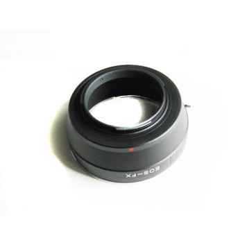 Адаптер переходник Canon EOS - Fujifilm X (FX) со стороны камеры-1