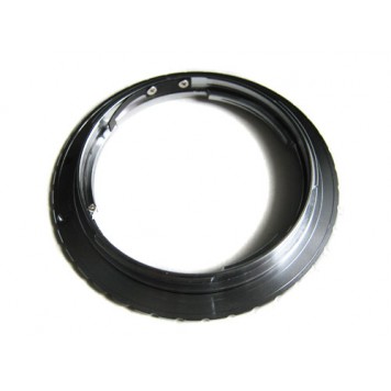 Адаптер перехідник Pentax PK K - Canon EOS, латунь з боку камери-1