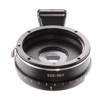 Адаптер переходник Canon EOS - Sony NEX, апертура Ulata