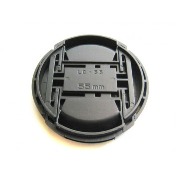 Внутрішні затискачі кришки Canon діаметр 55мм, зі шнурком, на об'єктив-1