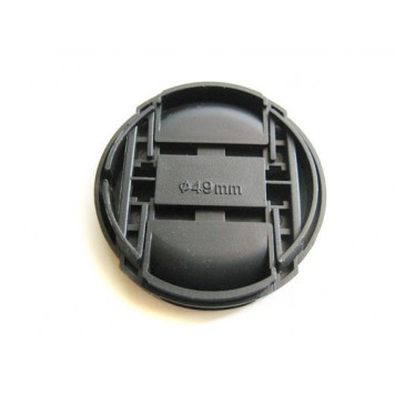 Внутрішні затискачі кришки Canon діаметр 49мм, зі шнурком, на об'єктив-1