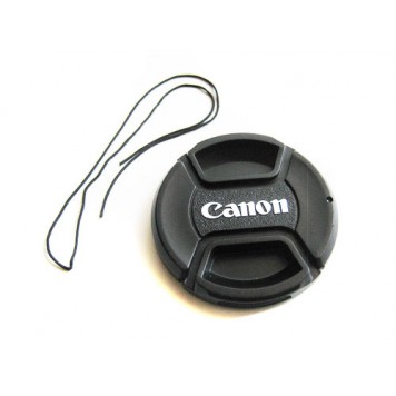 Кришка Canon діаметр 49мм, зі шнурком, на об'єктив